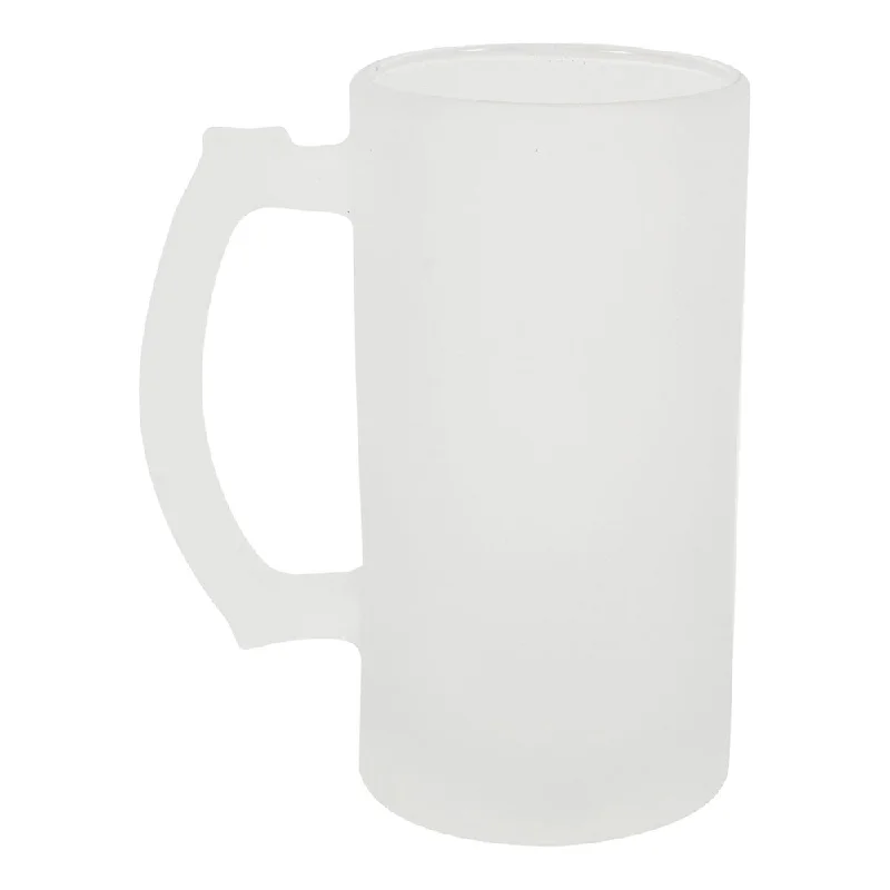 HPN ORCA Premium 16 oz. Sublimation Frosted Glass Stein - 24 per Case