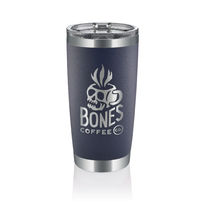 20 oz. Stainless Steel Hot/Cold Tumbler (Navy Blue)