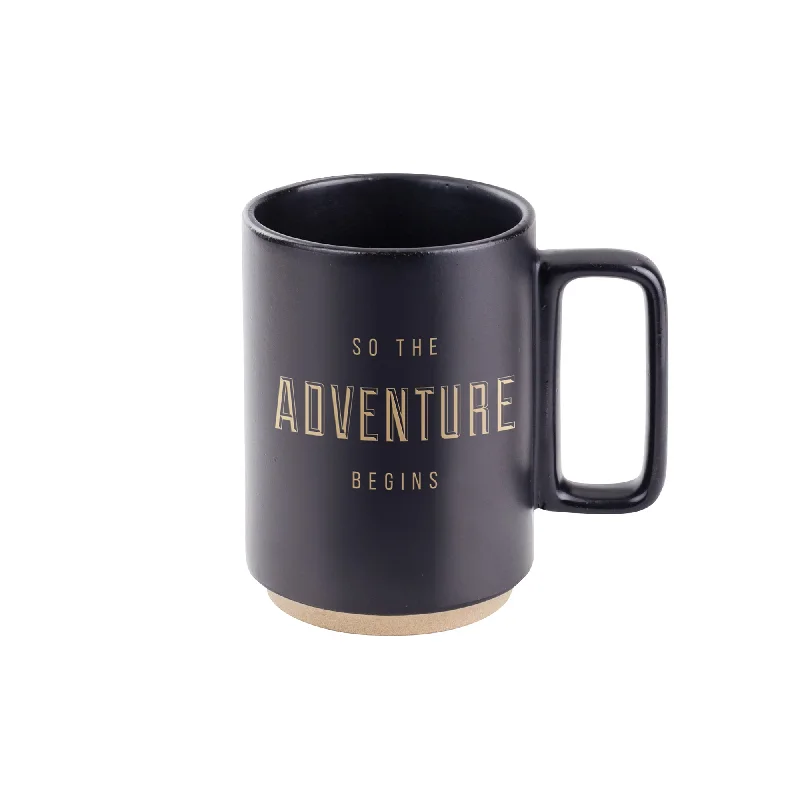 ADVENTURE BEGINS MUG