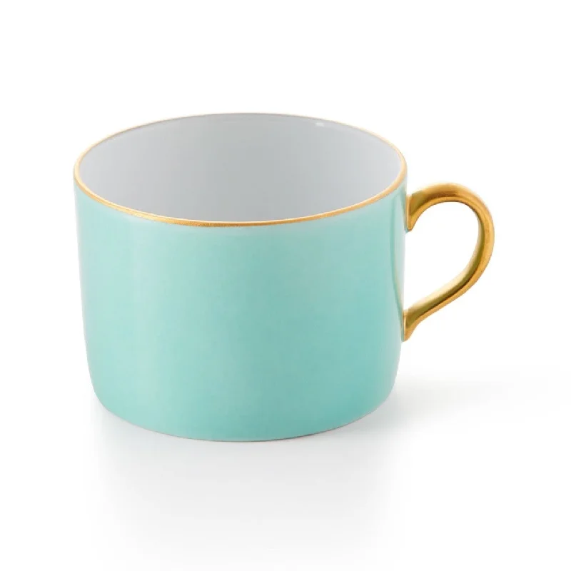 Anna's Palette Aqua Green Teacup