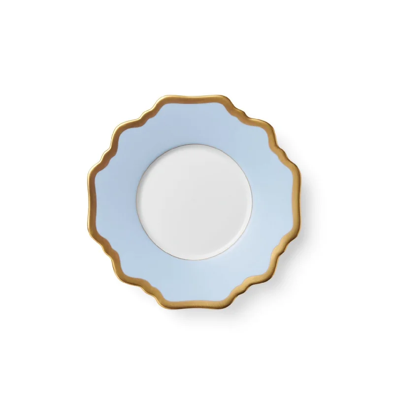 Anna's Palette Sky Blue Tea Saucer