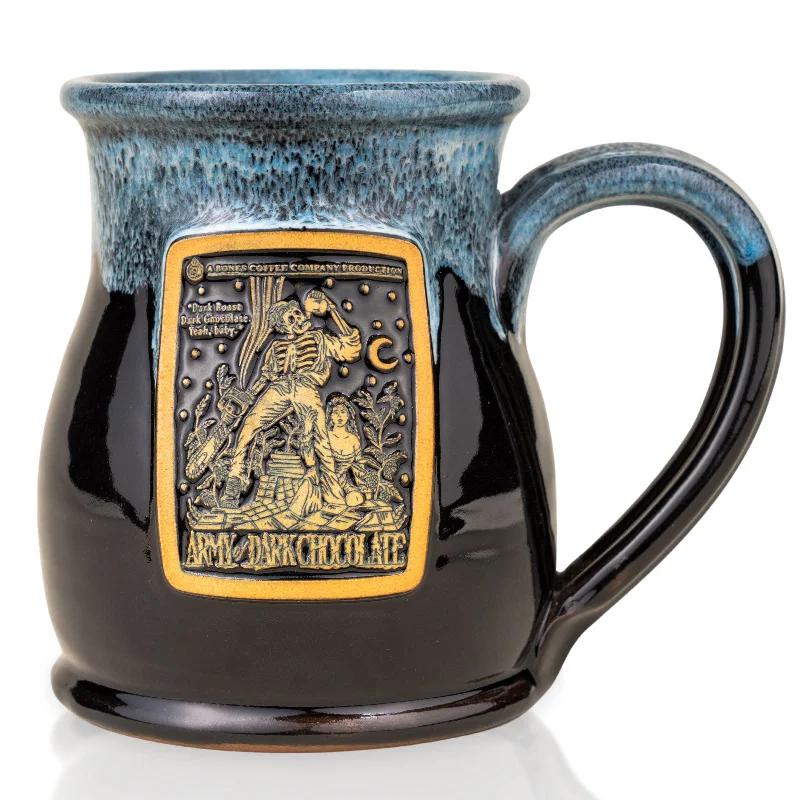 Army of Dark Chocolate Handthrown Mug