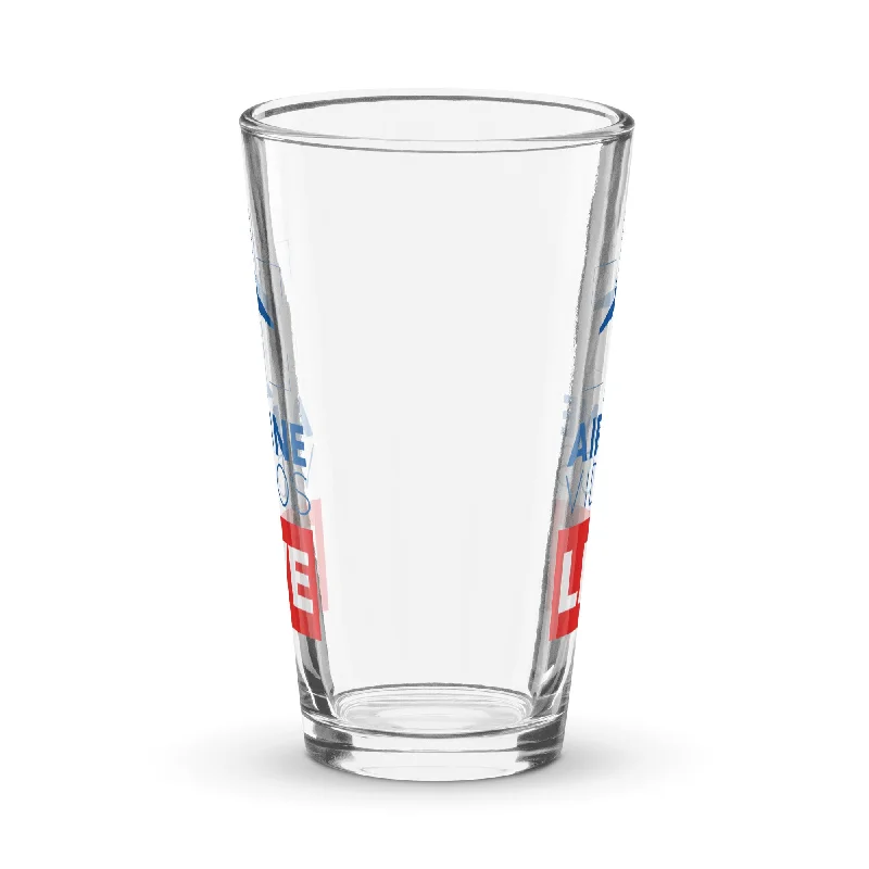 AVL Shaker pint glass