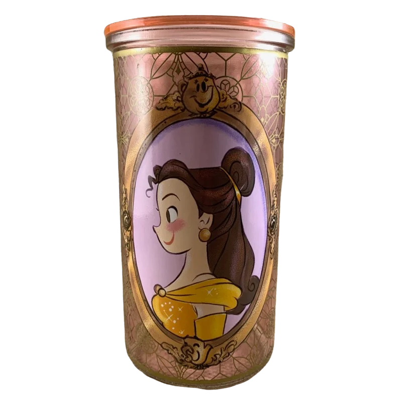 Beauty And The Beast Art Of Belle Collection Glass Tumbler Disney