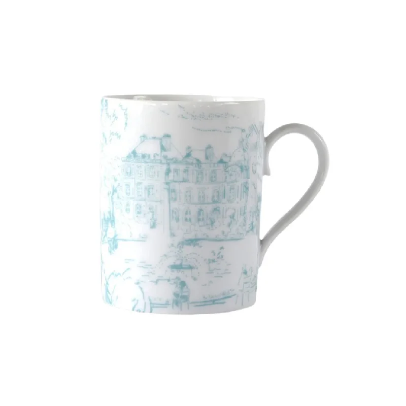 Tout Paris Mug, Turquoise