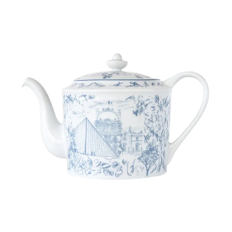 Tour Paris Teapot, Blue