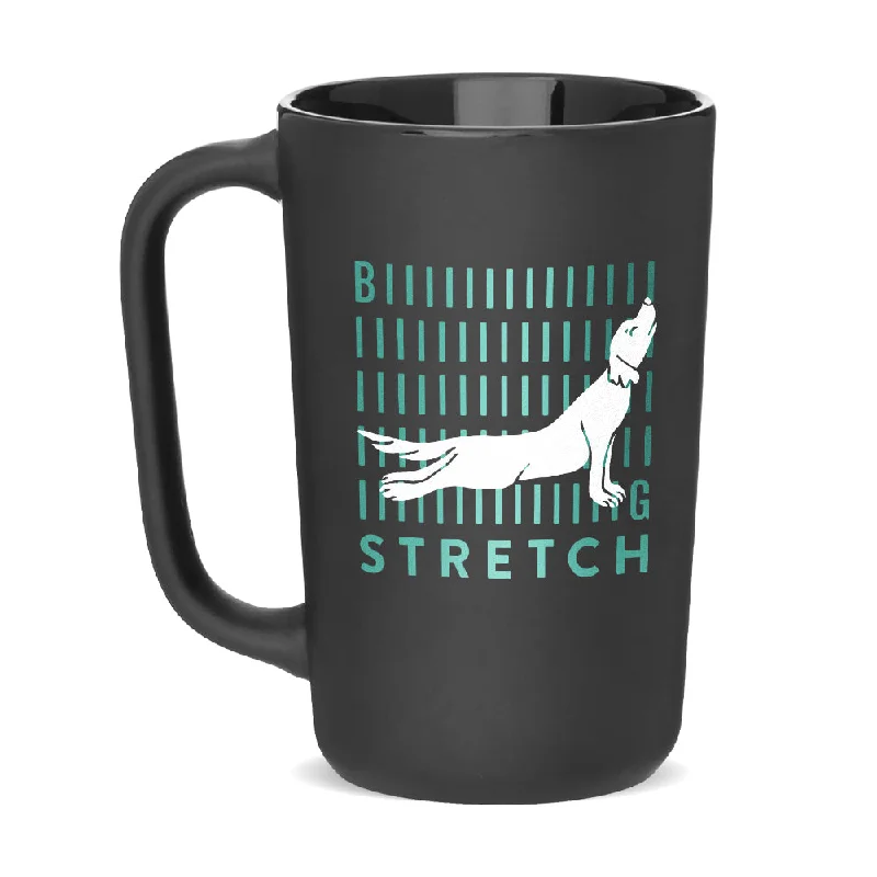 Big Stretch Matte Black Mug