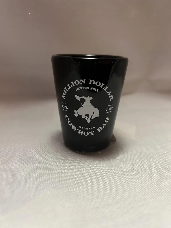 Black Shot Glass