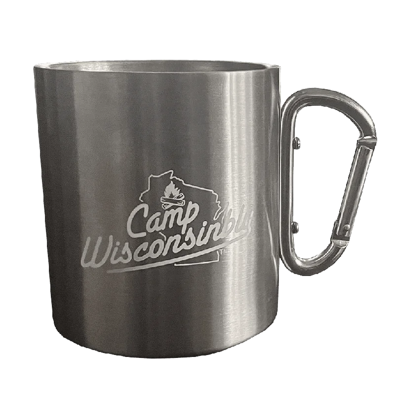 Camp Wisconsinbly Carabiner Mug