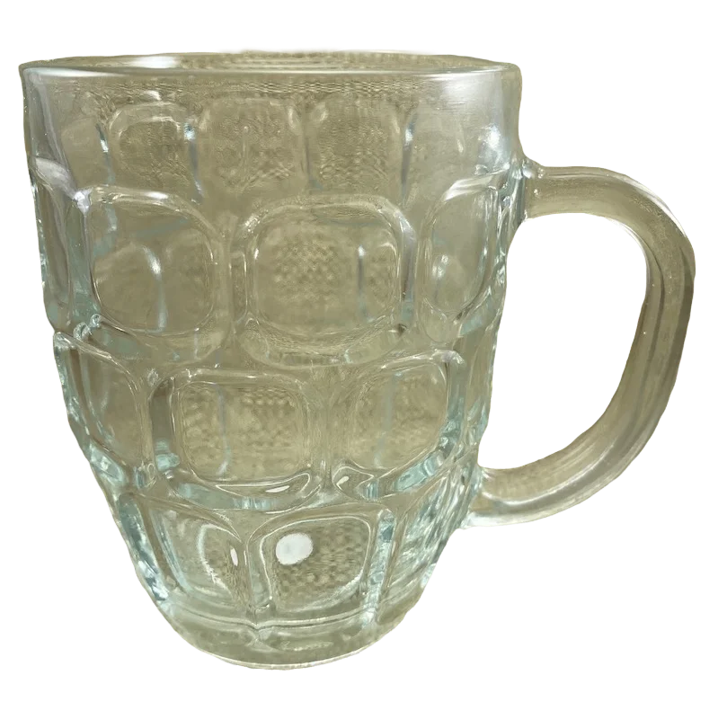 Dimpled Glass B509 Mug Crown Dema