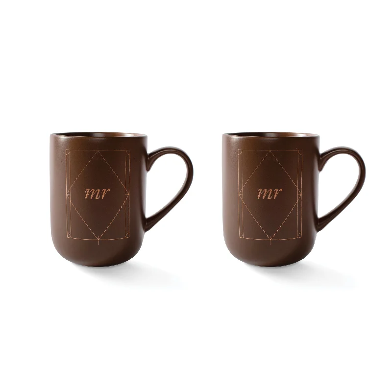 GEO MR & MR MUG SET