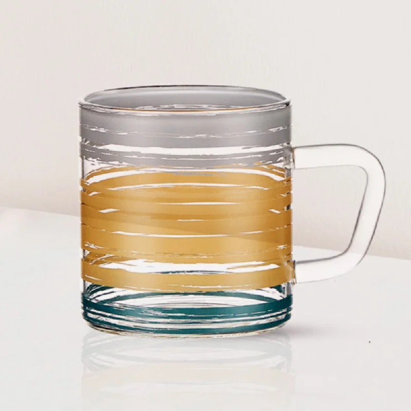 Glance Glass Mug, Set of 6