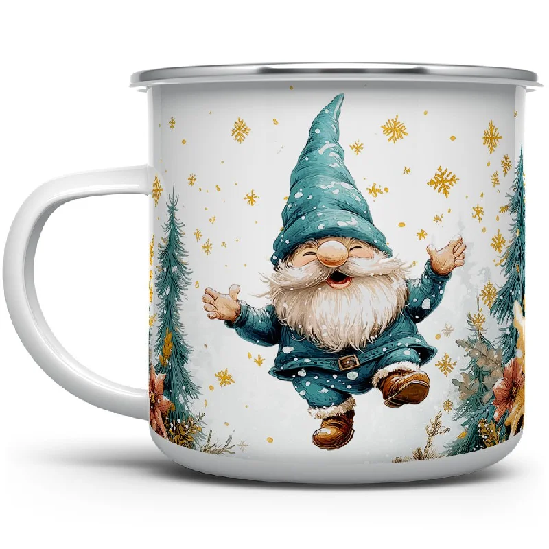 Happy Winter Gnome Camp Mug