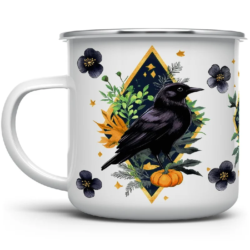 Harvest Crow Camp Mug