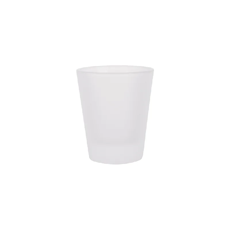 HPN SubliCraft 1.5 oz Sublimation Frosted Shot Glass - 12 per case