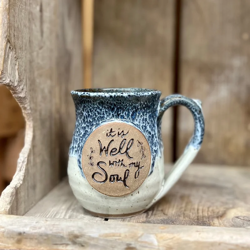 It is Well Mug {Blueberry}