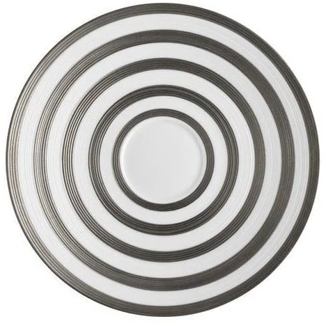 Hemisphere Platinum Stripe Tea Saucer