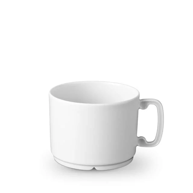 Soie Tressee White Teacup