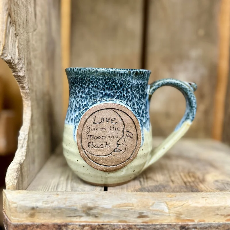 Love You to the Moon Mug {Blueberry}