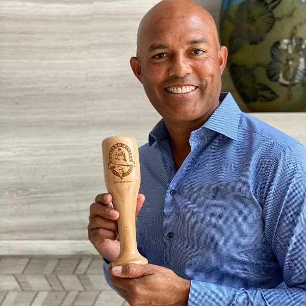 Mariano Rivera "Enter Sandman" Baseball Bat Wine Glass | Wined Up®