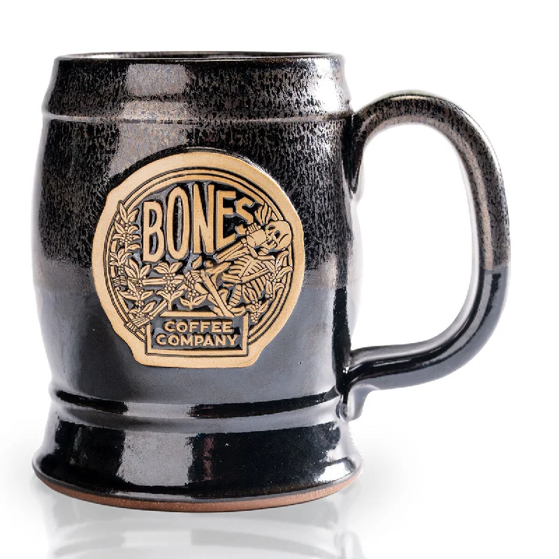 Classic Logo Handthrown Metallic Glazed Mug