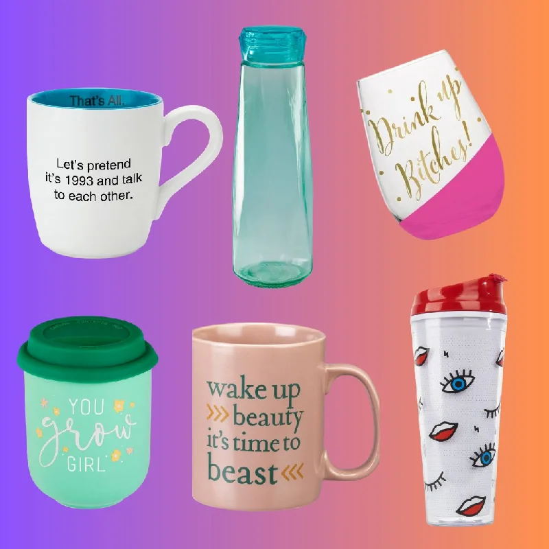 Mystery Drinkware Mugs, Tumblers, and Wine Glasses Box 🍷☕️🥤