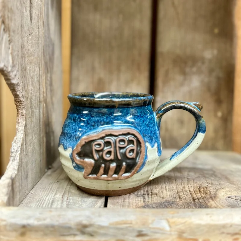 Papa Bear Mug {Blue Jay}