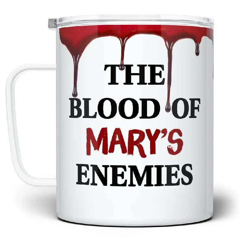 Personalized Blood of My Enemies Insulated Travel Mug