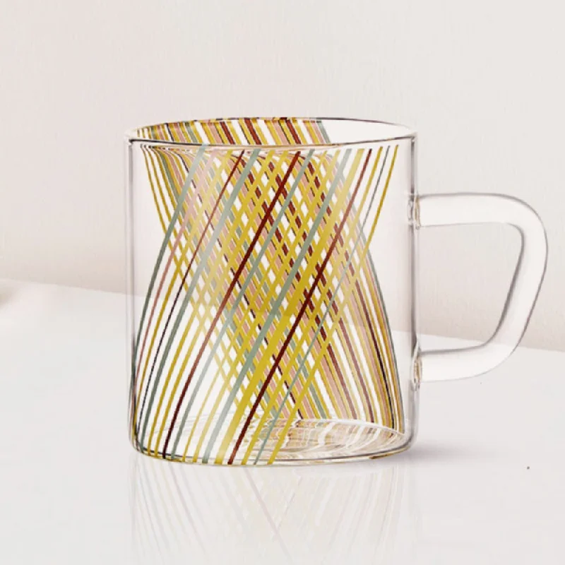 Prism Glass Mug, Set of 6