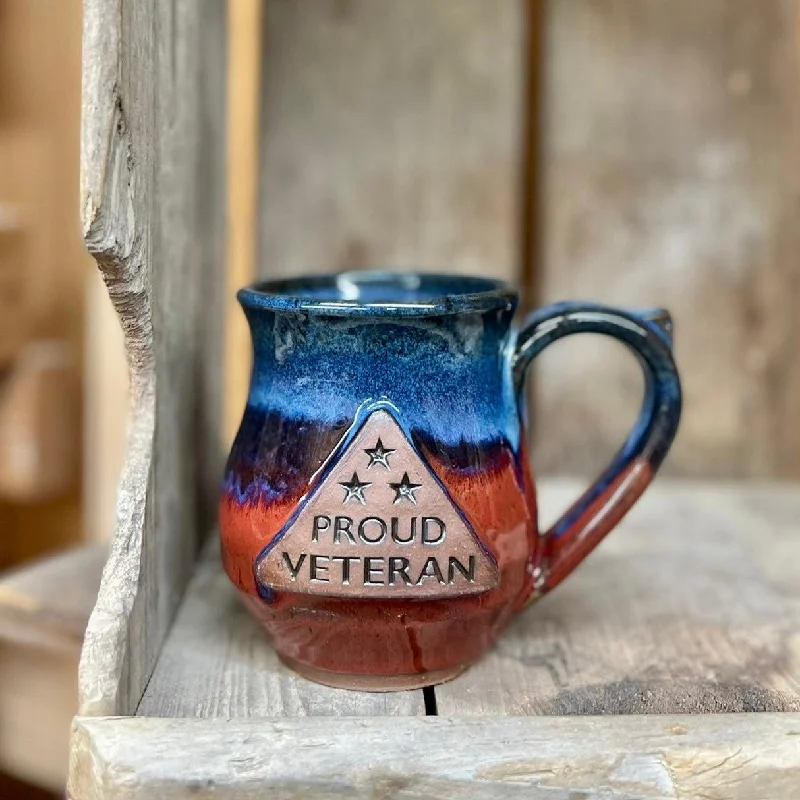 Proud Veteran Mug {Red Poppy}