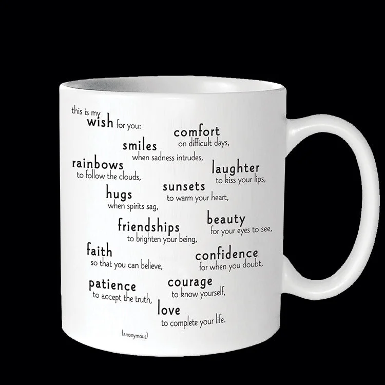 "my wish for you" mug