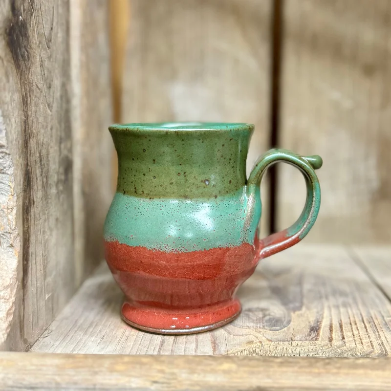 Robert Signature Mug {Green and Red}