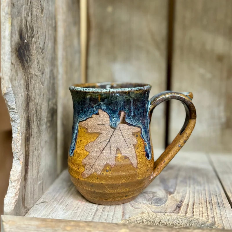 Leaf Mug {Autumn Storm}