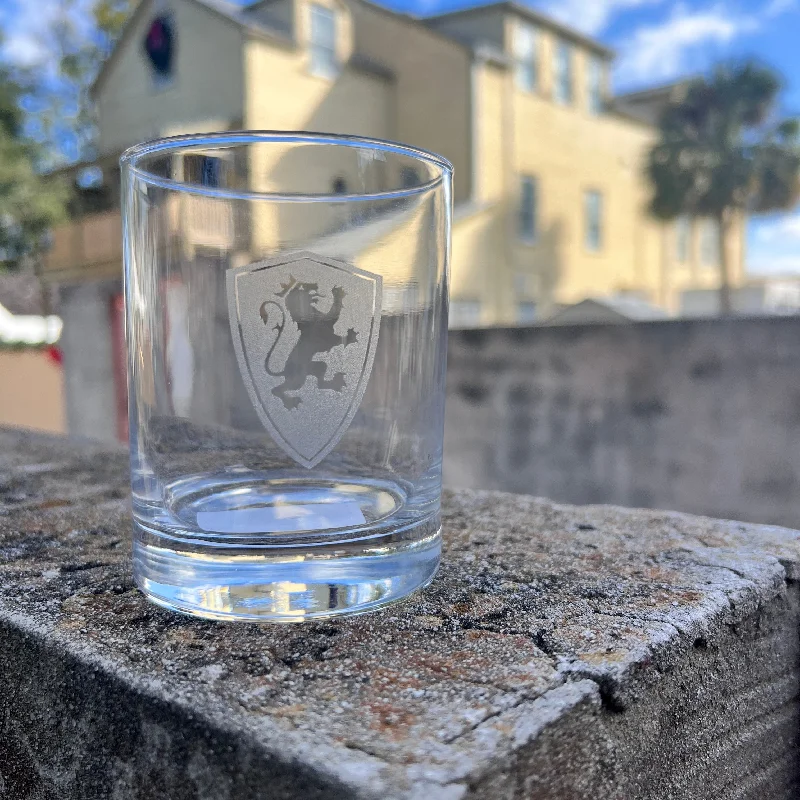 Shield On the Rocks Glass