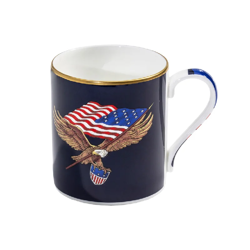 Star Spangled Banner Mugs, Set of 2