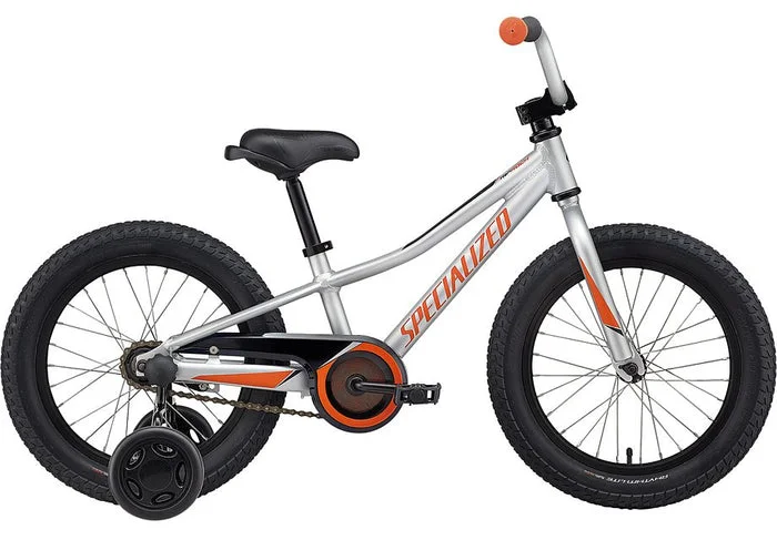 Riprock Coaster 16 Bike, Silver/Moto Orange/Black Reflective