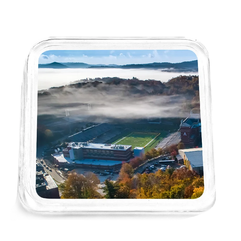 Appalachian State Mountaineers - Autumn Mist Field Drink Coaster