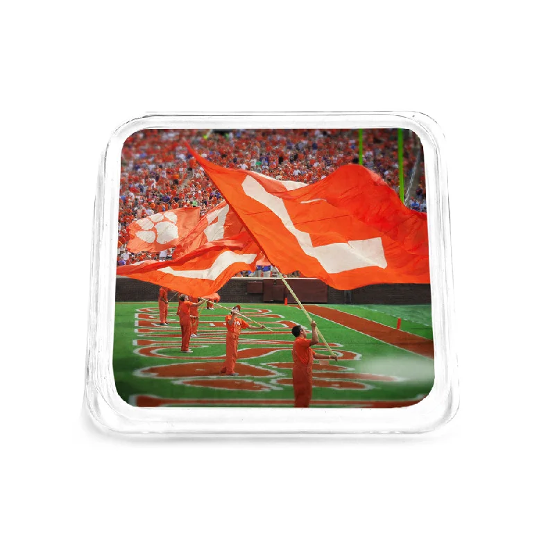 Clemson Tigers - Clemson Score! Drink Coaster