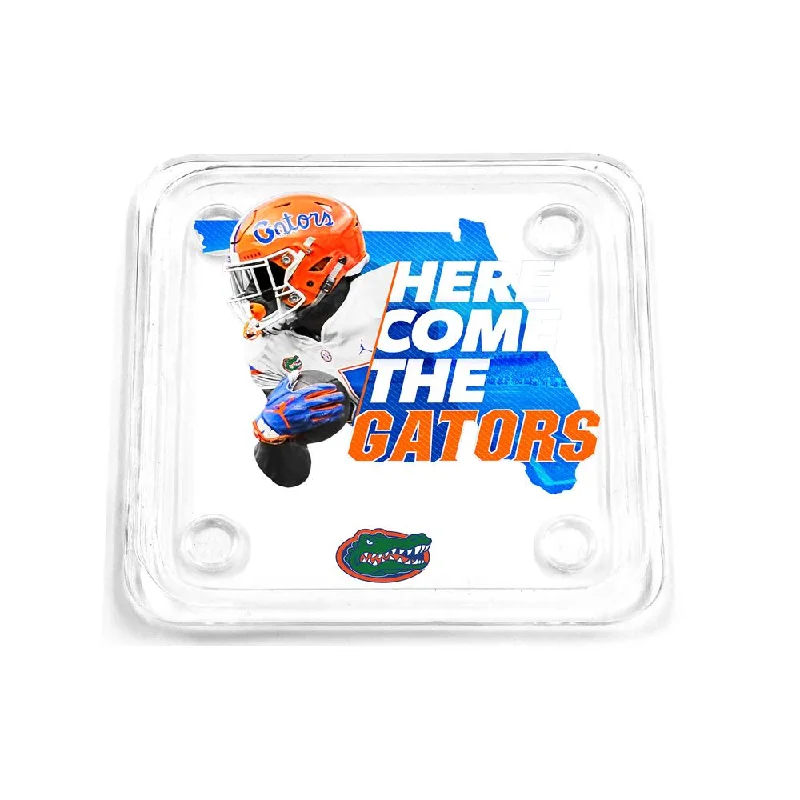 Florida Gators - Here Come the Gators Drink Coaster