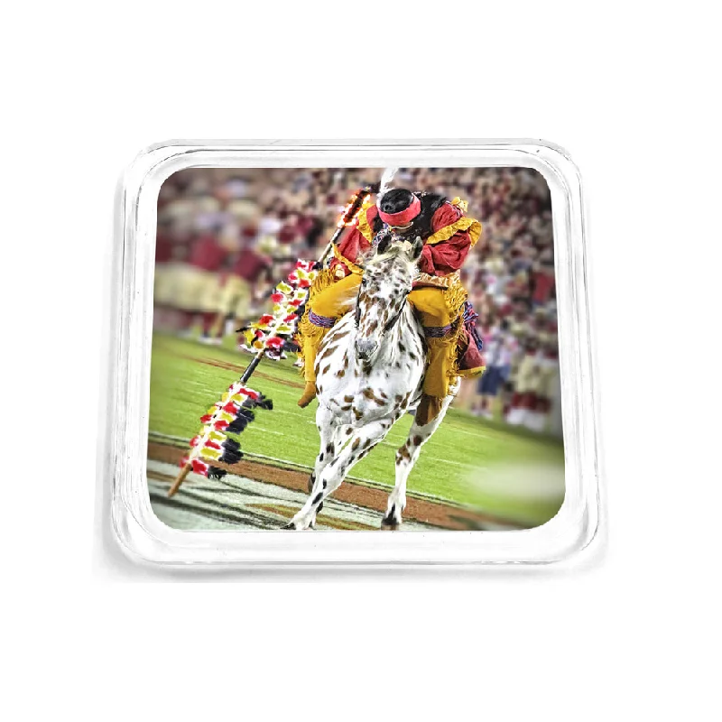 Florida State Seminoles - Osceola Spear Drink Coaster