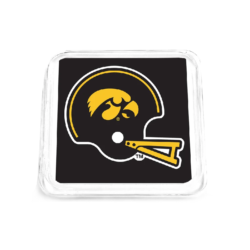 Iowa Hawkeyes - Iowa Helmet Drink Coaster