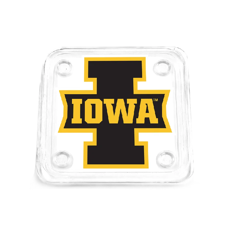 Iowa Hawkeyes - Iowa Mark Drink Coaster