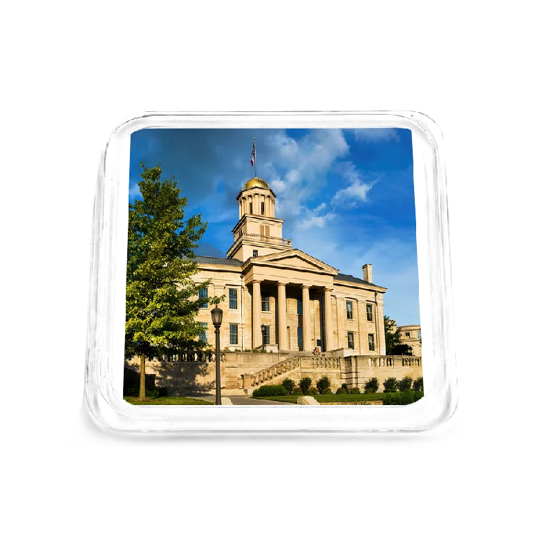 Iowa Hawkeyes - The Old Capitol Drink Coaster