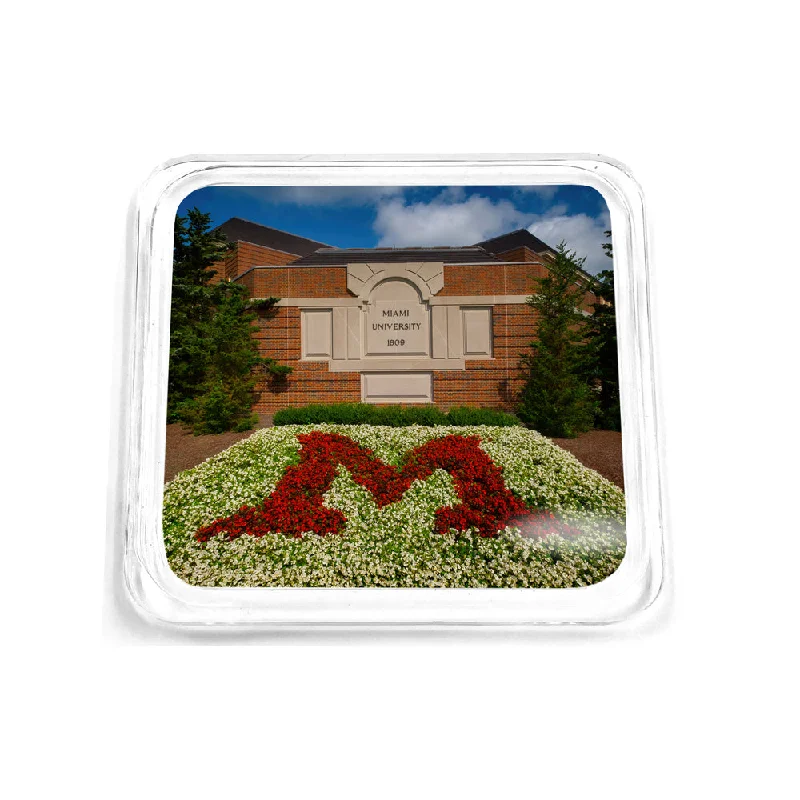 Miami RedHawks - Miami University 1809 Drink Coaster