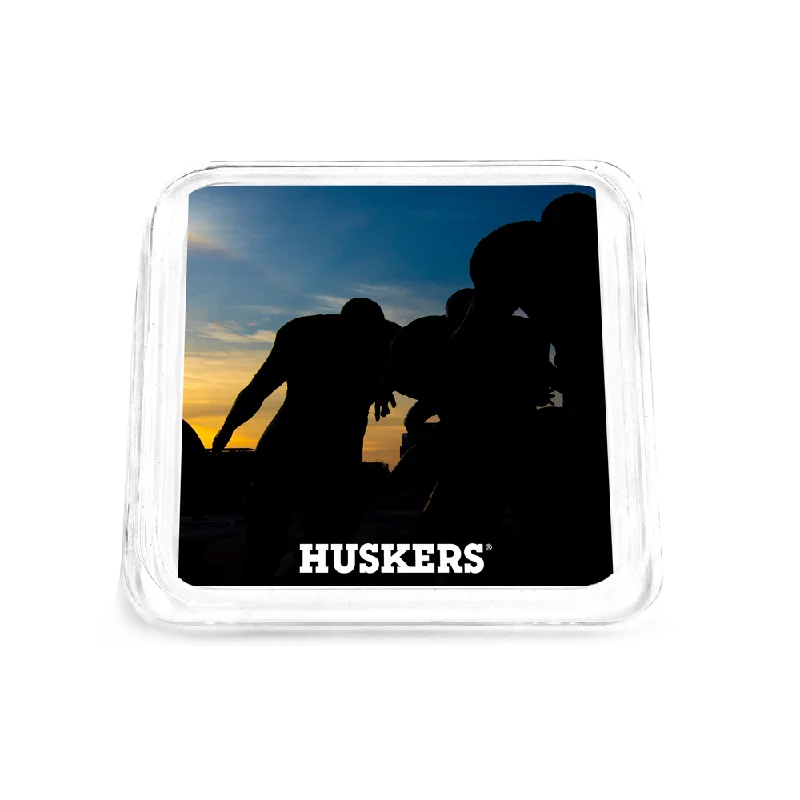 Nebraska Cornhuskers - Huskers Legacy Sunrise Drink Coaster