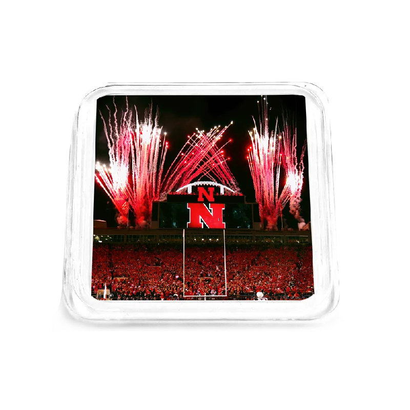 Nebraska Cornhuskers - Nebraska Entrance Drink Coaster