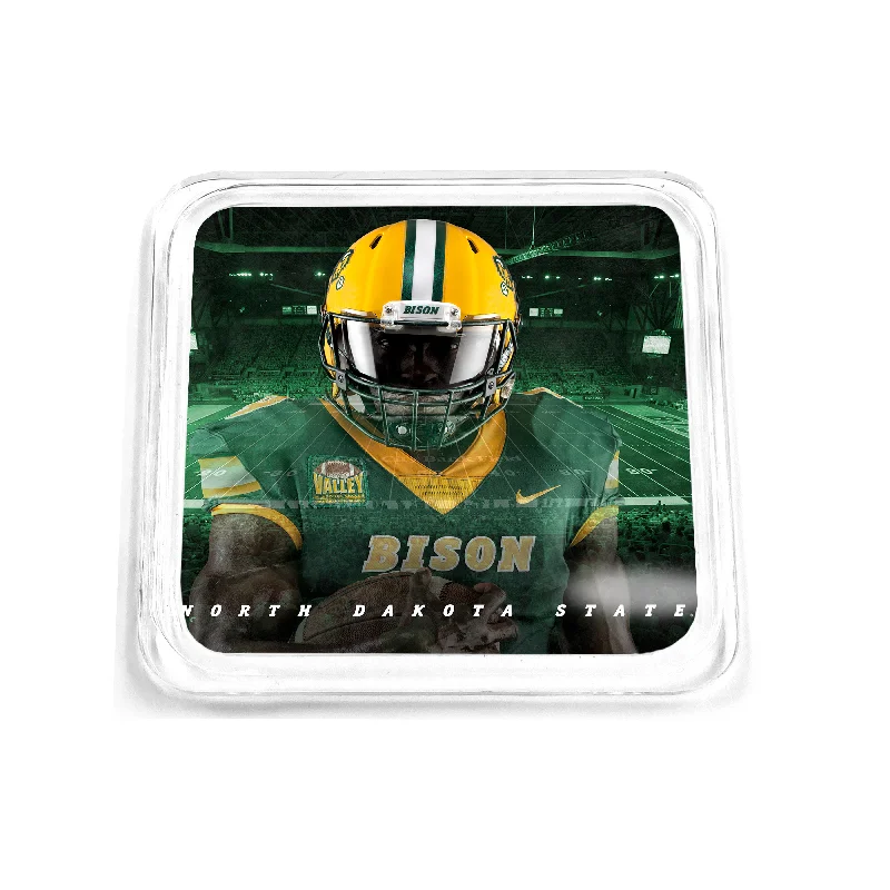 North Dakota State Bison - North Dakota State Football Drink Coaster