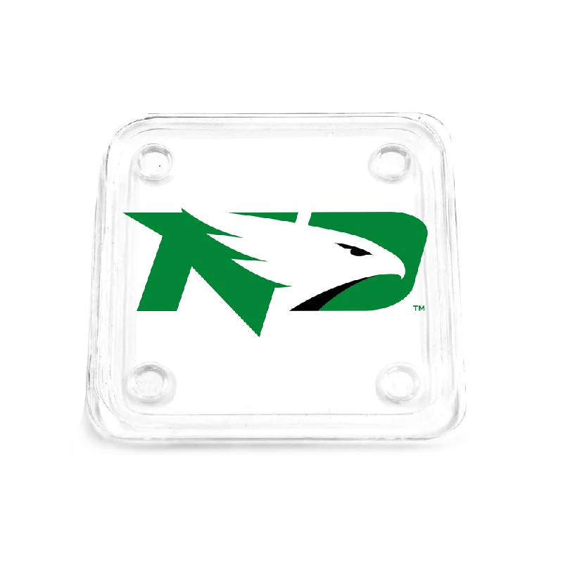 North Dakota Fighting Hawks - North Dakota Mark Drink Coaster