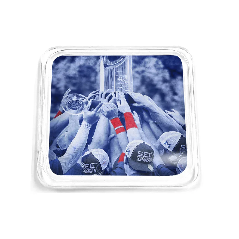 Ole Miss Rebels - SEC Baseball Champs Drink Coaster