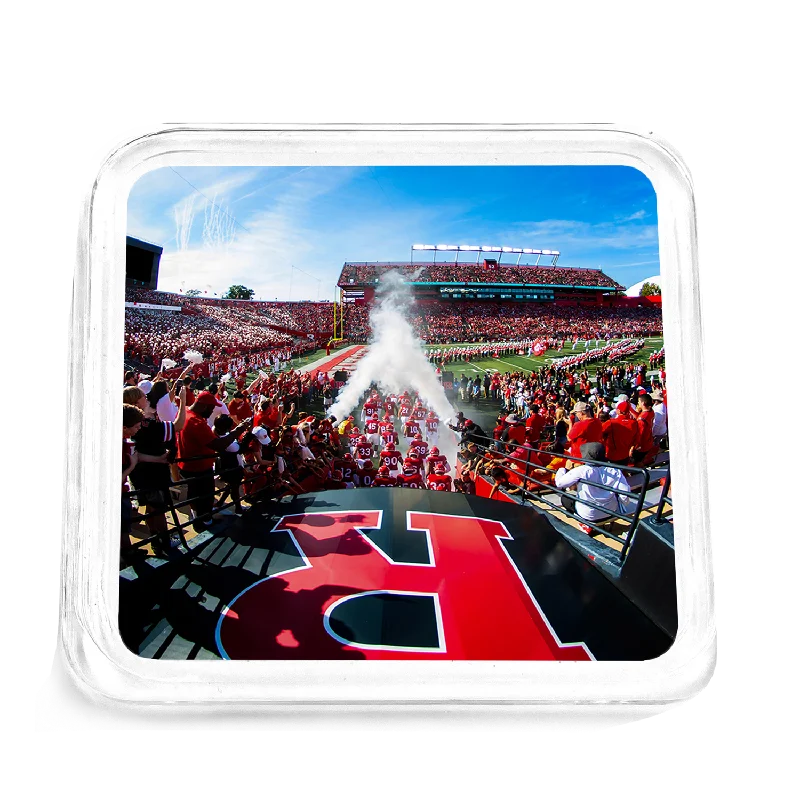 Rutgers Scarlet Knights - Enter Rutgers Drink Coaster